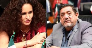 Los senadores Félix Salgado Macedonio y Susana Harp solicitan licencia