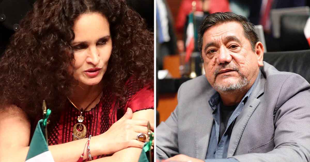 Los senadores Félix Salgado Macedonio y Susana Harp solicitan licencia