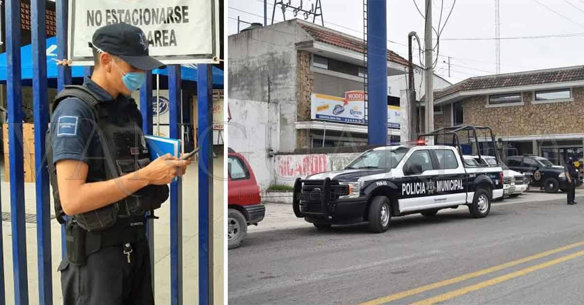 Policía Municipal de Pánuco inicia con desplantes