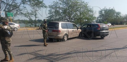 Provocó que lo chocaran frente a la base naval en Tuxpan