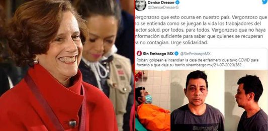 ¡Qué pena! Denise Dresser confunde ataque contra enfermero argentino