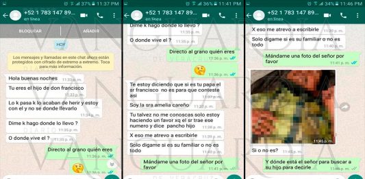 Lo querían sacar de su casa con engaños vía WhatsApp, en Tuxpan