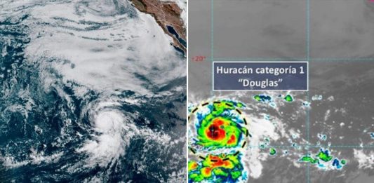 “Douglas”, primer huracán categoría 1 de la temporada en el Pacífico